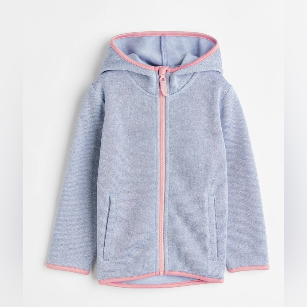 H&M Kids Hooded Fleece Jacket 6X/7